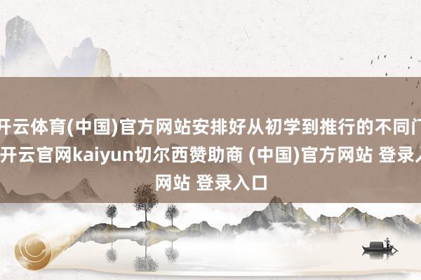 开云体育(中国)官方网站安排好从初学到推行的不同门径-开云官网kaiyun切尔西赞助商 (中国)官方网站 登录入口