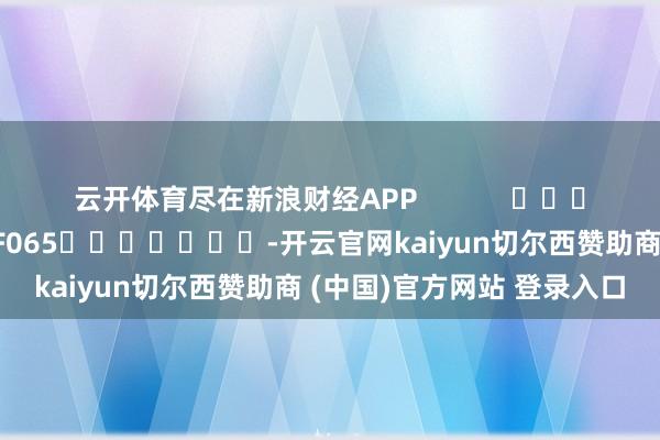云开体育尽在新浪财经APP            						累赘裁剪：张俊 SF065							-开云官网kaiyun切尔西赞助商 (中国)官方网站 登录入口